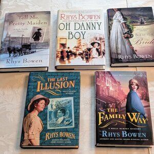 New Lot of 5 Rhys Bowen A Holly Murphy Mystery HC w/DJ Books 1st Editions